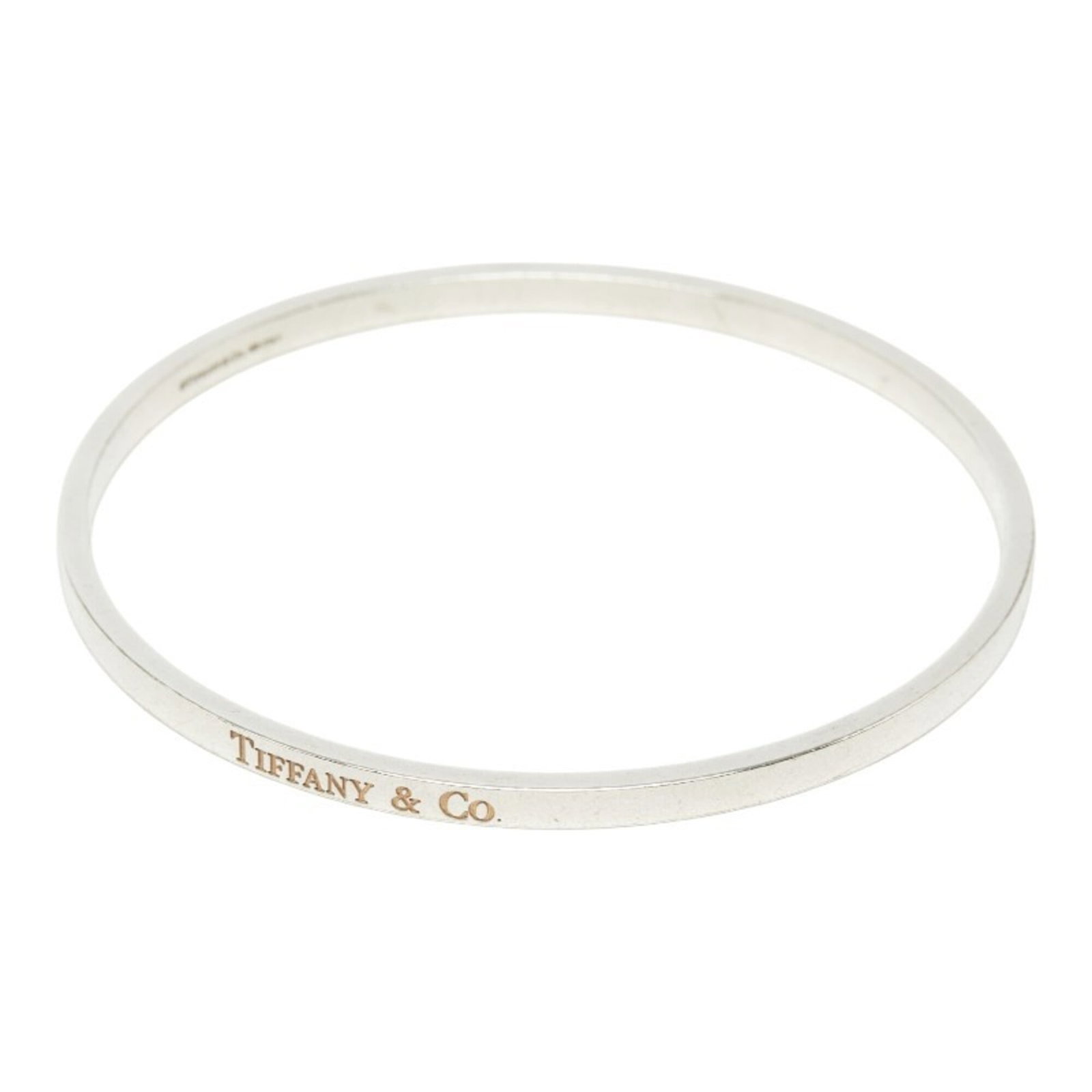 TIFFANY Charm Bracelet Silver 925: TIFFANY Charm Bracelet Silver 925 Silver 925 charm bracelet from Tiffany, featuring a 19.5cm length with 3mm width, bearing visible scratches and scuffs. This 15g, 22cm total length charm bracelet is