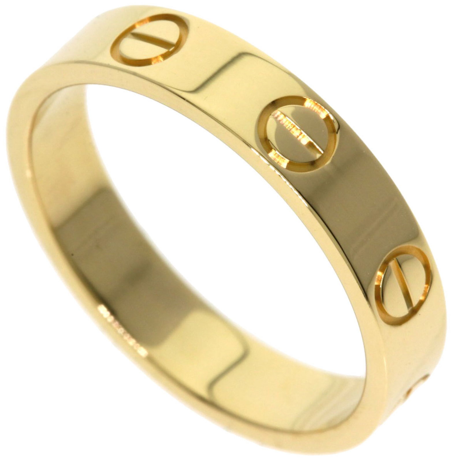 CARTIER Band Ring Yellow Gold (18K): CARTIER Band Ring Yellow Gold (18K) Cartier Band Ring Yellow Gold (18K) is a gently used, very good condition piece featuring 18K yellow gold. The band ring boasts a classic design, with minor scratch