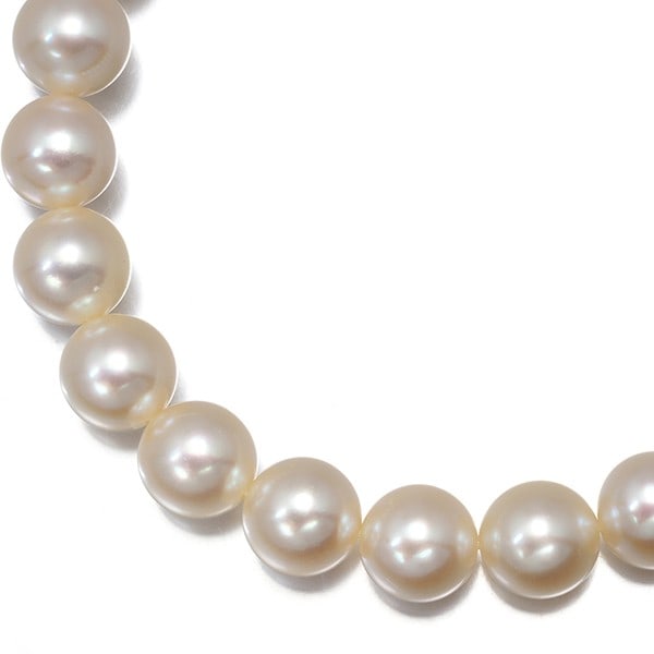 Tasaki Necklace Akoya Pearl 8.1-8.3Mm Silver (1 of 5)