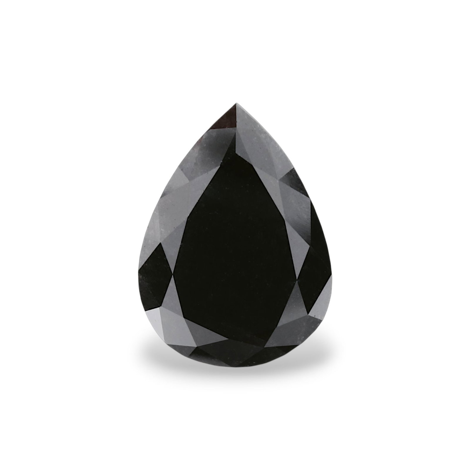 GIA Pear 4.42ct Fancy Black VVS2 - Loose Natural Diamond: GIA Pear 4.42ct Fancy Black VVS2 - Loose Natural Diamond GIA-certified Fancy Black diamond with exceptional clarity and polish. Measuring 4.42 carats, this loose natural diamond boasts a rare and
