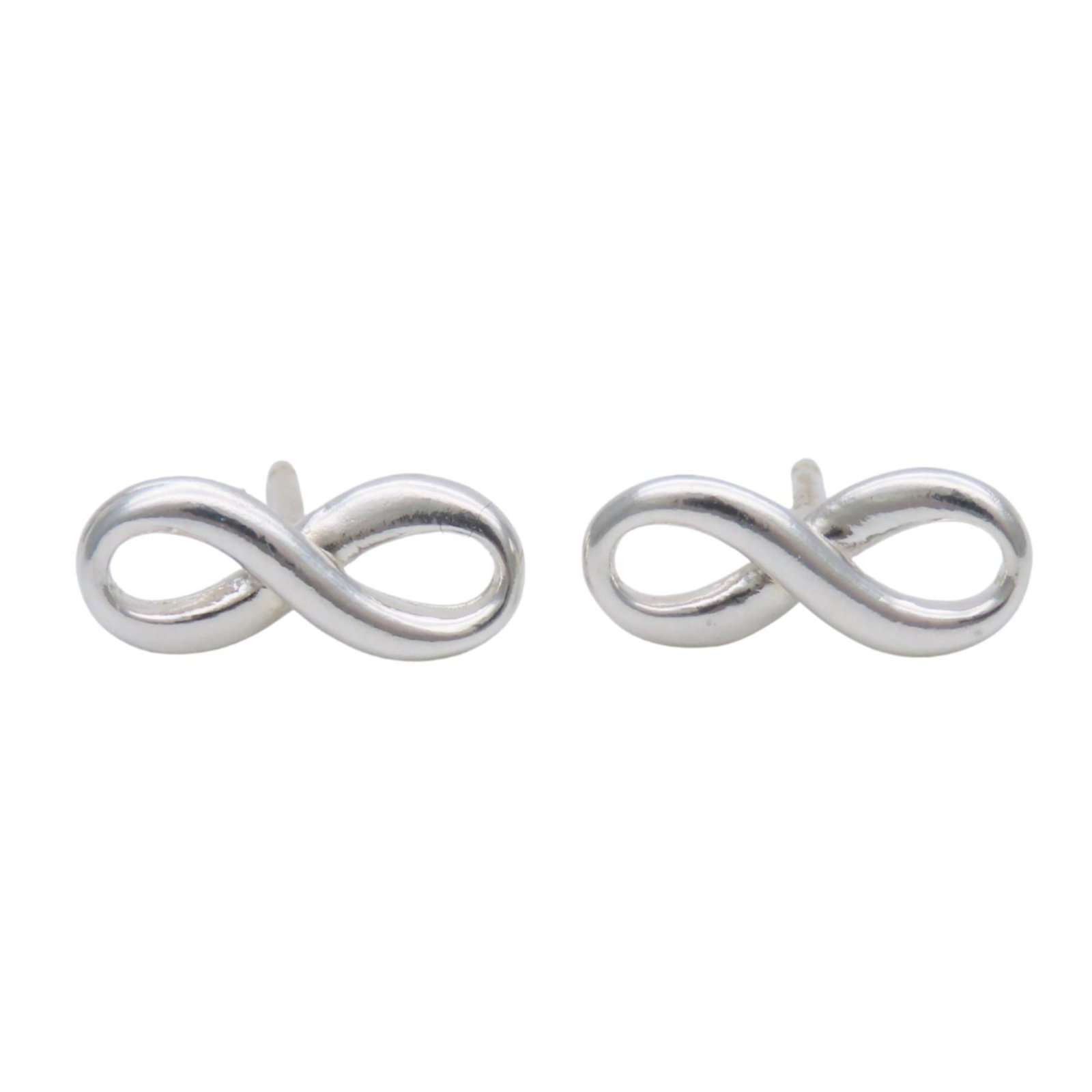 TIFFANY Stud Earrings Silver 925: TIFFANY Stud Earrings Silver 925 Silver 925 stud earrings from Tiffany, featuring a sleek and modern design. The earrings are made from high-quality silver and are in very good condition, with minor s