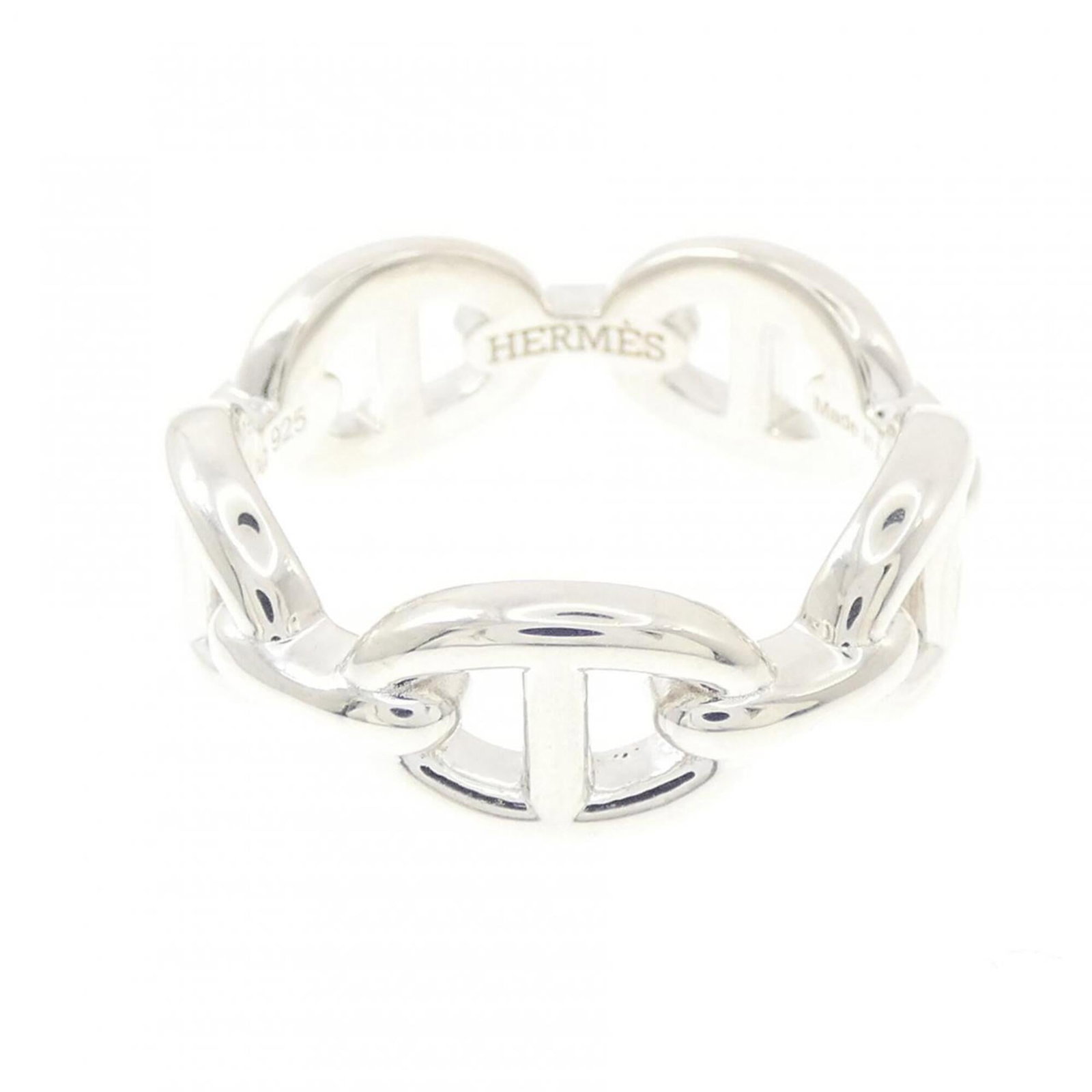 HERMES Band Ring Silver 925 - 2