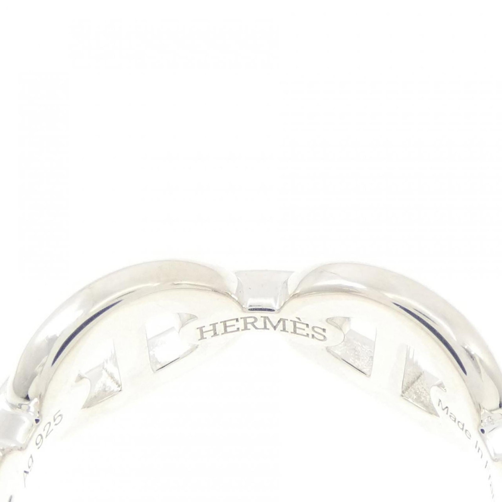 HERMES Band Ring Silver 925 - 3