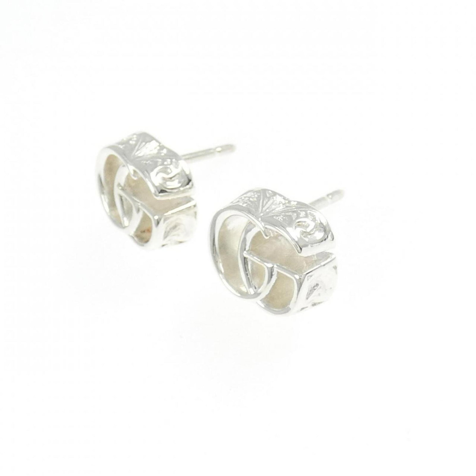 GUCCI Stud Earrings Silver 925 - 2