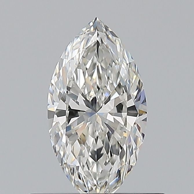 GIA Marquise 0.5ct G VVS2 - Loose Natural Diamond: GIA Marquise 0.5ct G VVS2 - Loose Natural Diamond GIA certified G VVS2 marquise cut diamond, weighing 0.5 carats, boasts exceptional clarity and polish. Its natural origin and precise measurements