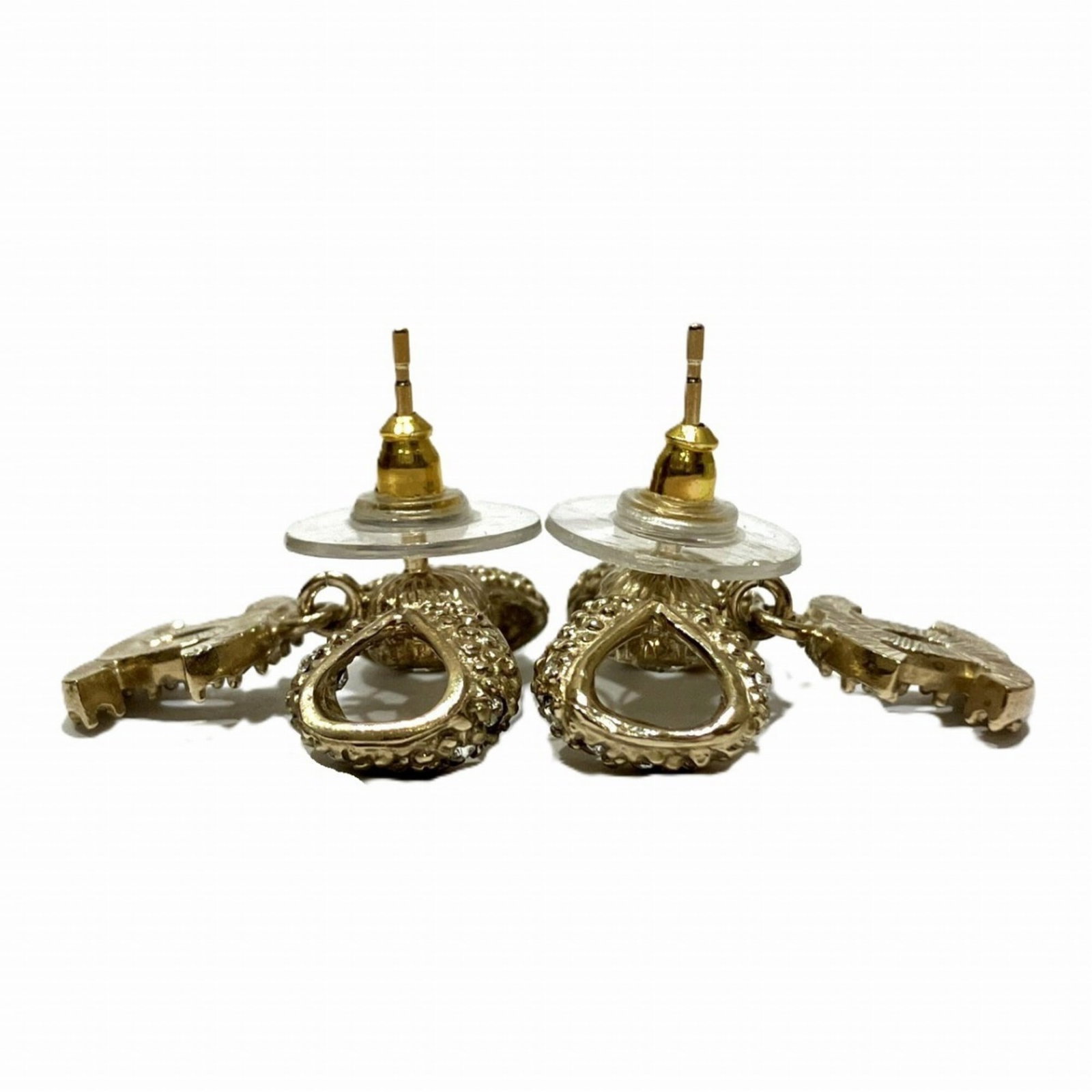 CHANEL Stud Earrings Alloy - 2