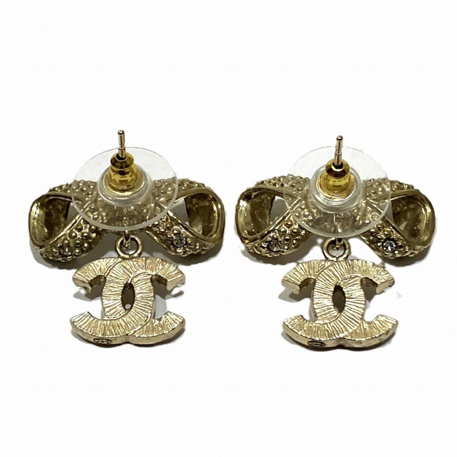 CHANEL Stud Earrings Alloy - 3