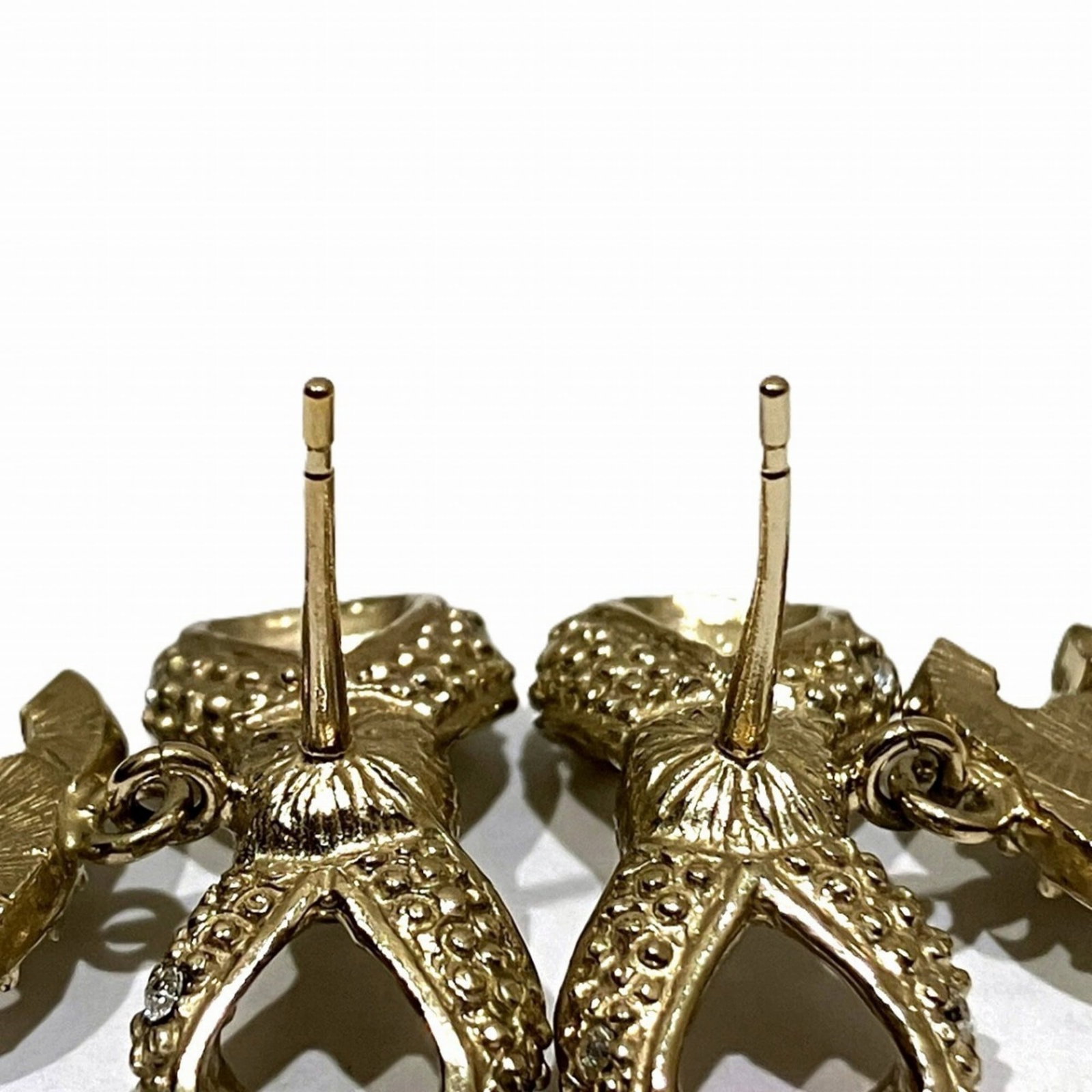 CHANEL Stud Earrings Alloy - 5