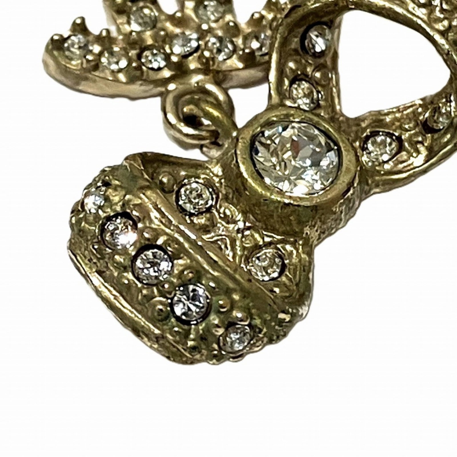 CHANEL Stud Earrings Alloy - 9