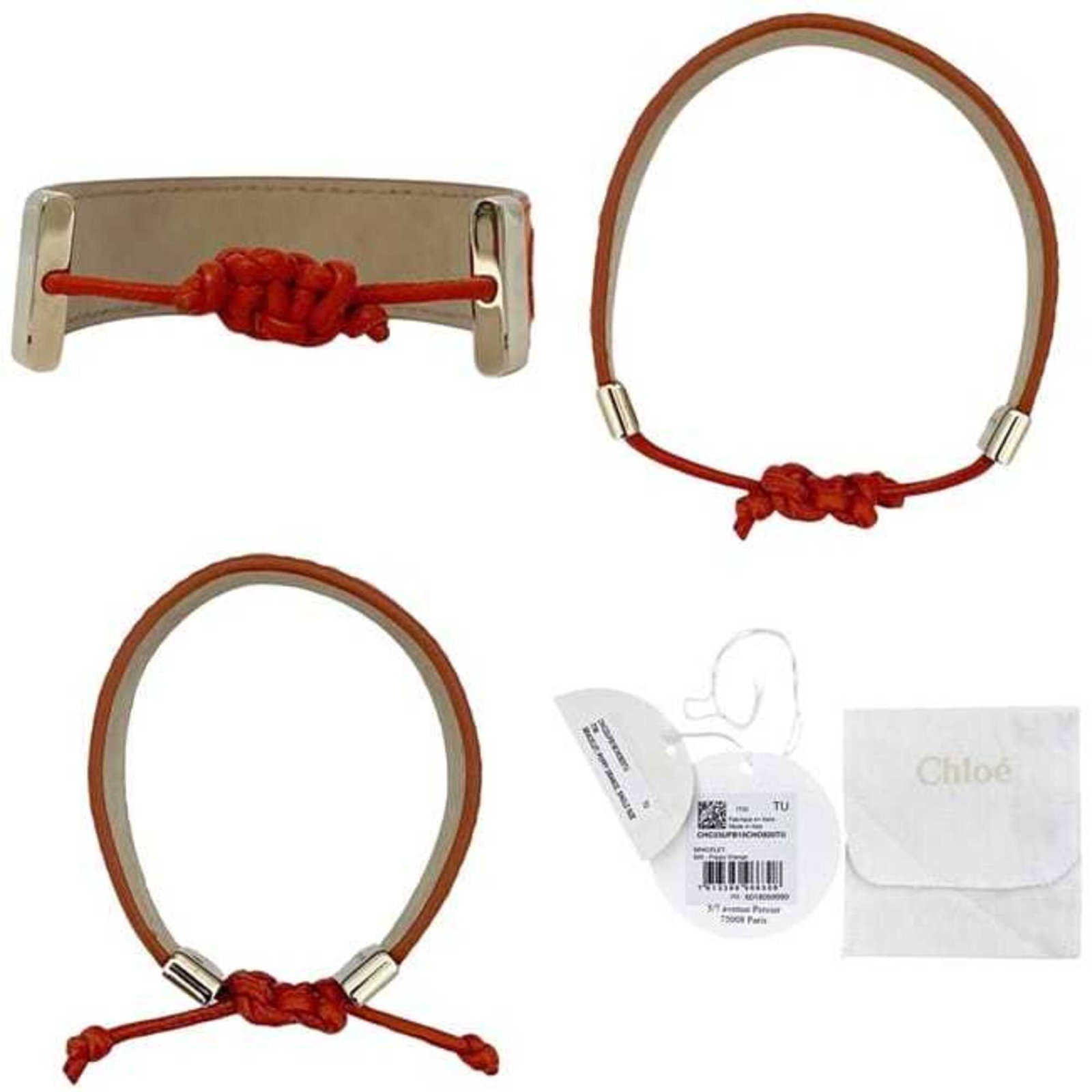 CHLO Charm Bracelet Leather - 3