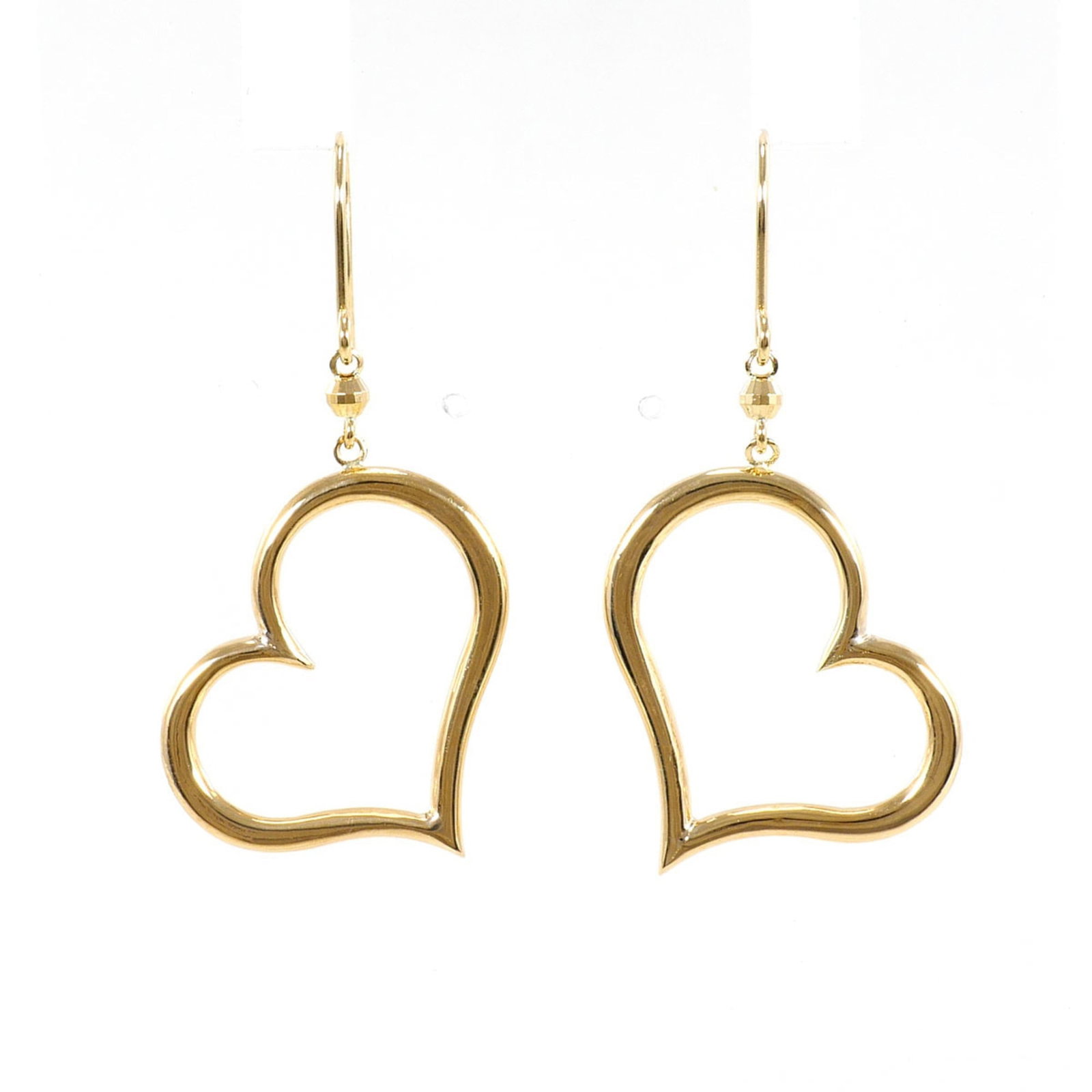 Drop Earrings Yellow Gold (18K): Drop Earrings Yellow Gold (18K) Drop earrings in 18K yellow gold, made from high-quality gold with a weight of 0.9g. In excellent condition, with only the faintest traces of wear, these earrings look