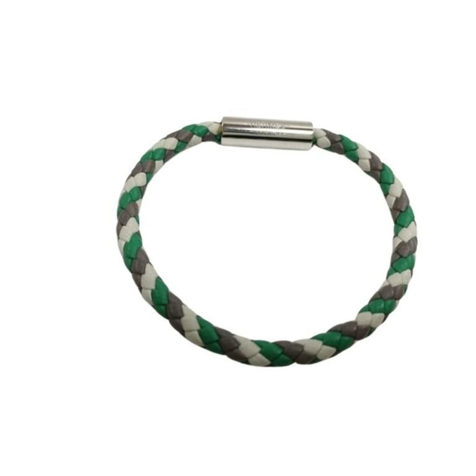 HERMES Charm Bracelet Leather: HERMES Charm Bracelet Leather Leather charm bracelet from Hermes, featuring a multi-color design. Available in a 18.5cm length, this fashion accessory showcases the brand's signature style. With