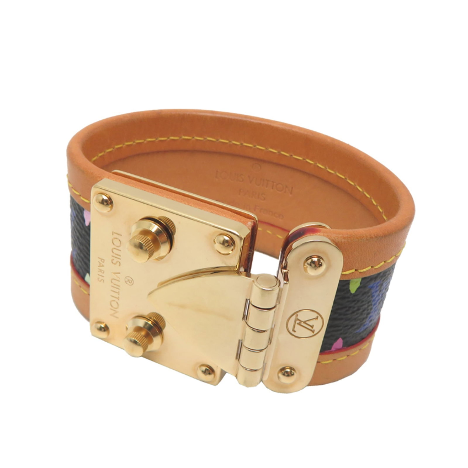 LOUIS VUITTON Charm Bracelet Monogram Multicolore