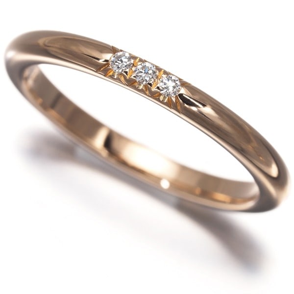 Tiffany&Co. Ring Diamond Tiffany Forever Wedding Band 2Mm 3P Us5 18K Rg: Tiffany&Co. Ring Diamond Tiffany Forever Wedding Band 2Mm 3P Us5 18K Rg Tiffany & Co.'s 18k rose gold ring features a natural diamond, weighing an unmarked carat, set in a 2.0mm wide band. The ring
