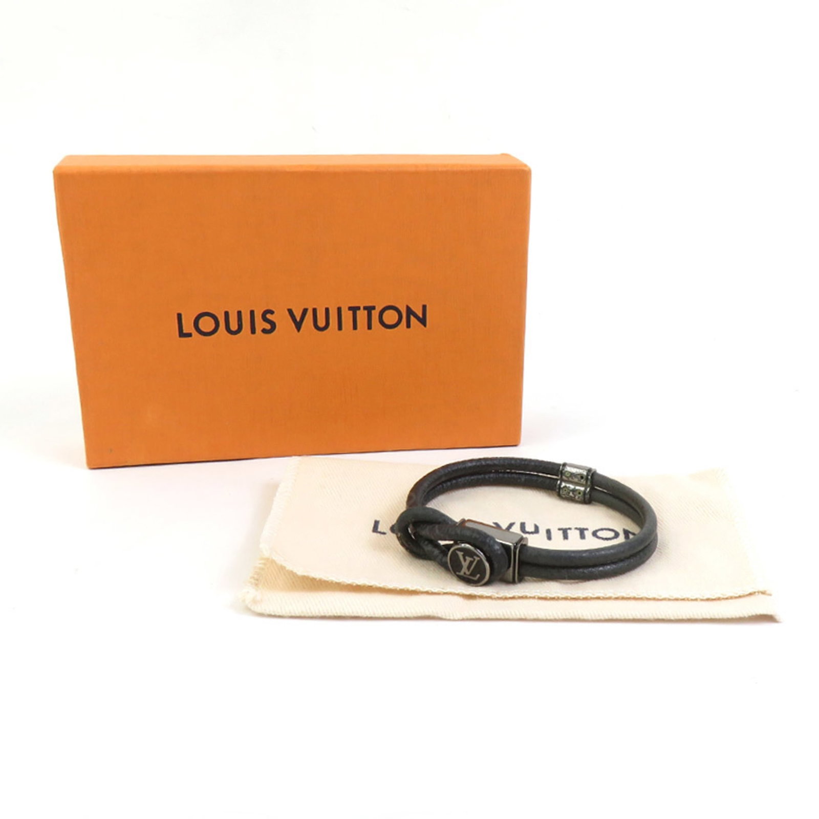 LOUIS VUITTON Charm Bracelet Metal Monogram Eclipse - 11