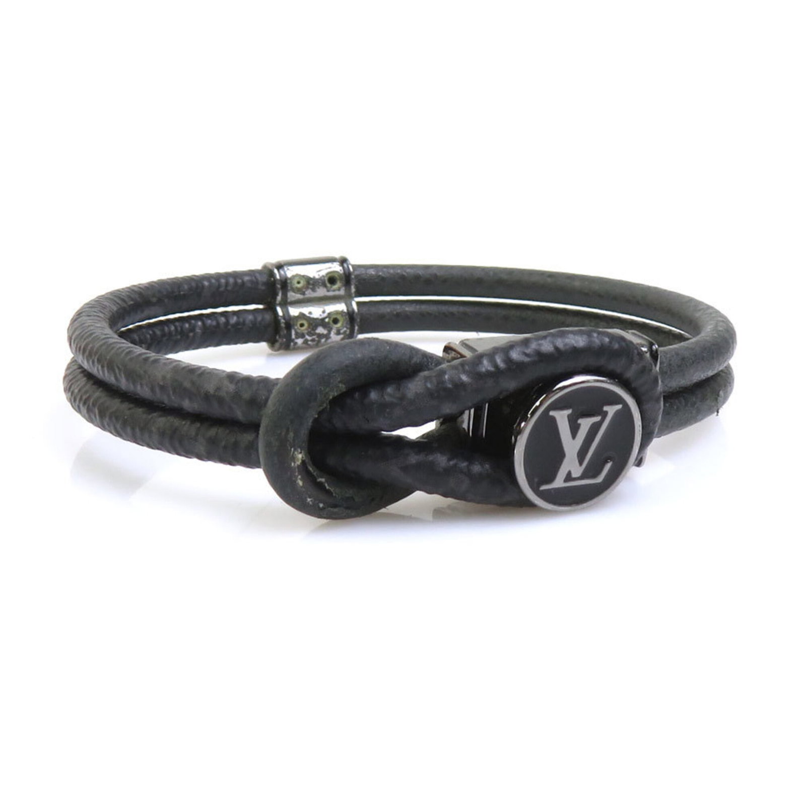 LOUIS VUITTON Charm Bracelet Metal Monogram Eclipse - 2