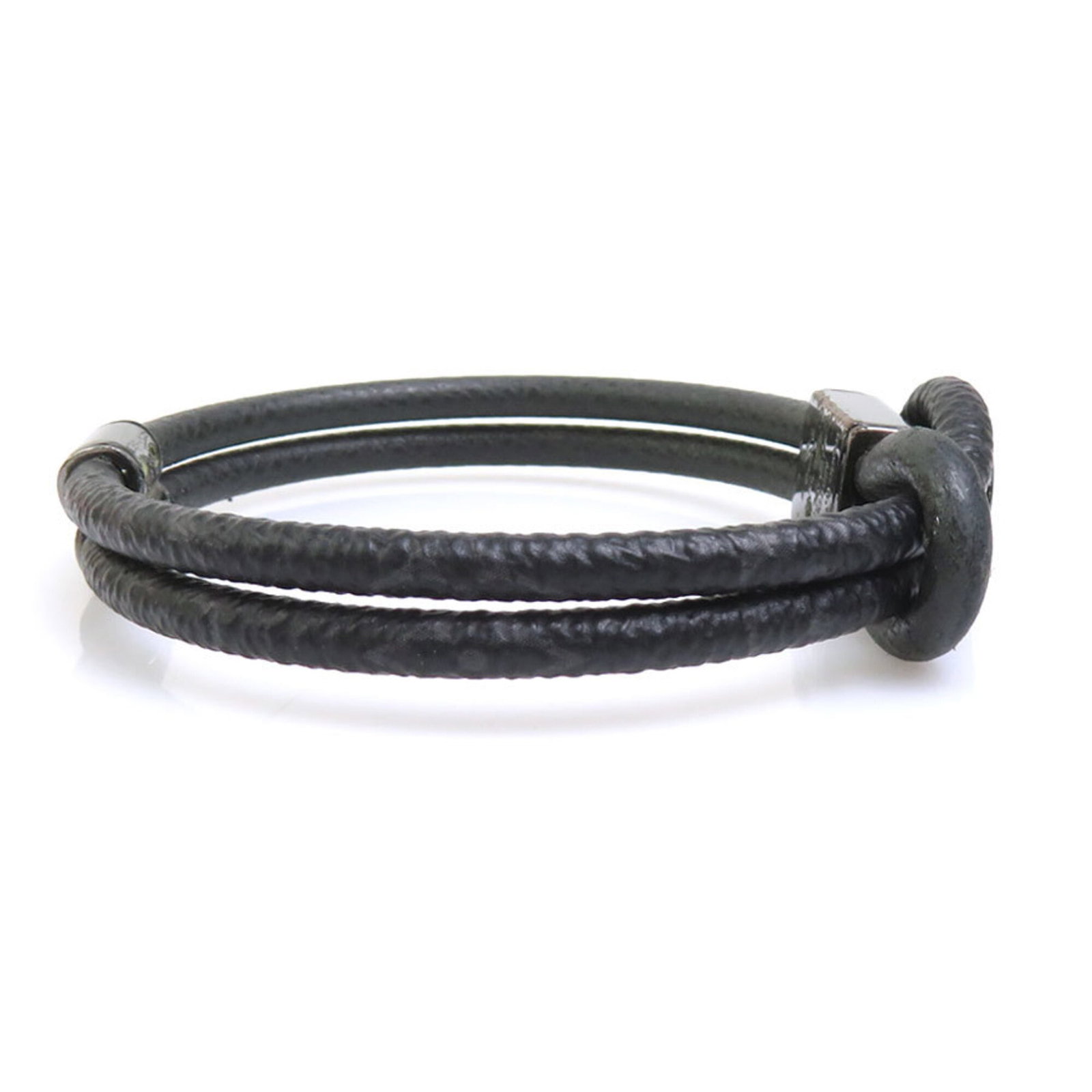 LOUIS VUITTON Charm Bracelet Metal Monogram Eclipse - 3