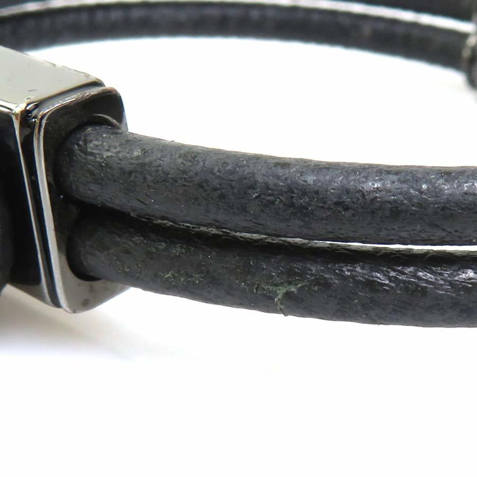LOUIS VUITTON Charm Bracelet Metal Monogram Eclipse - 7