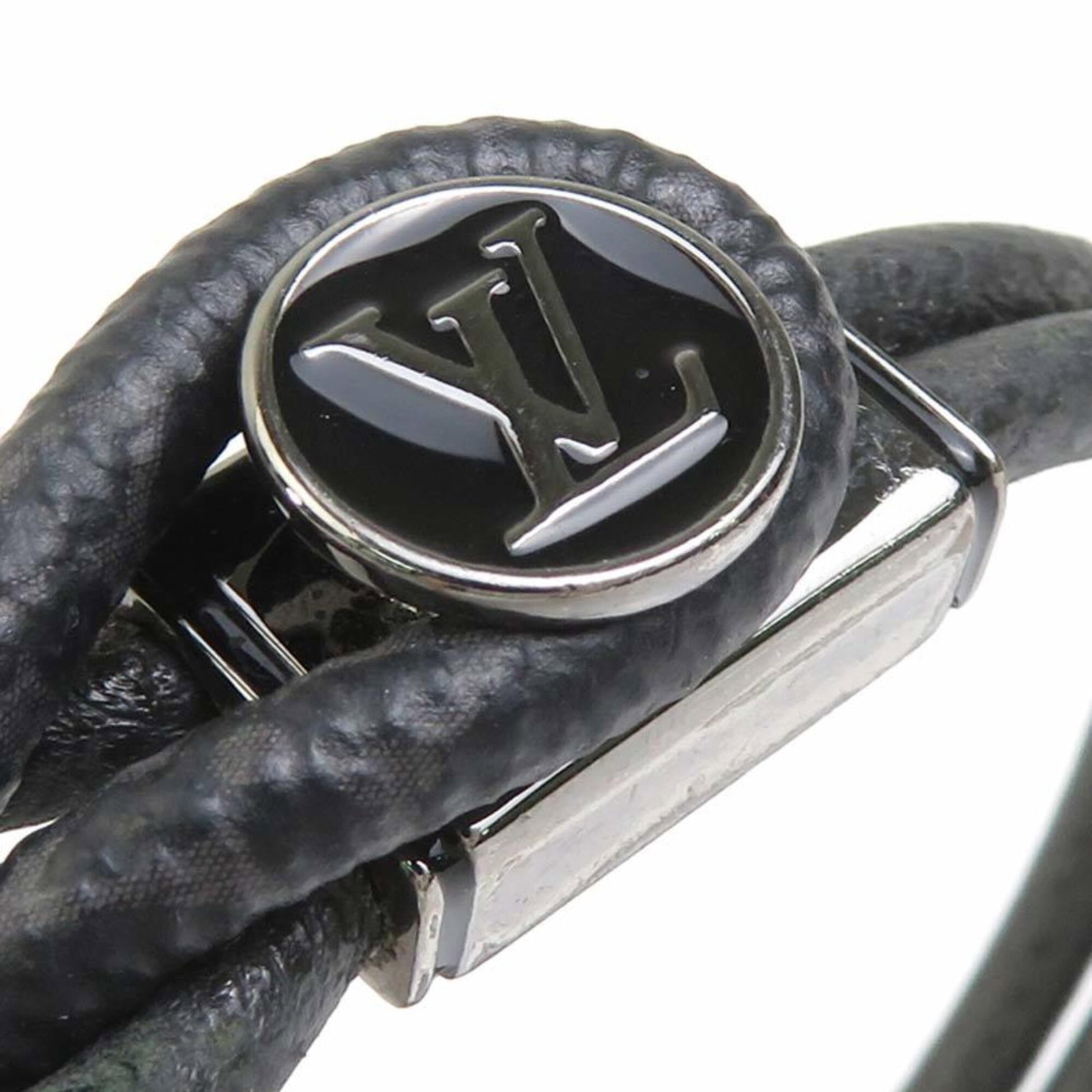 LOUIS VUITTON Charm Bracelet Metal Monogram Eclipse - 8