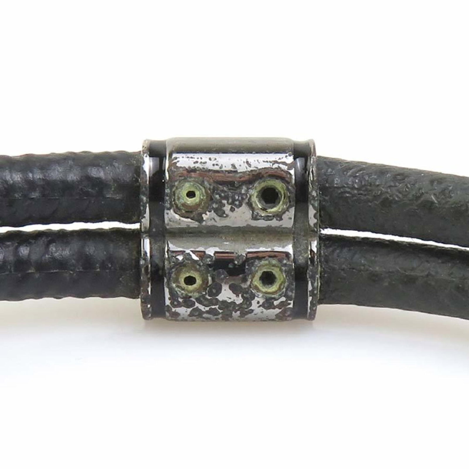 LOUIS VUITTON Charm Bracelet Metal Monogram Eclipse - 9