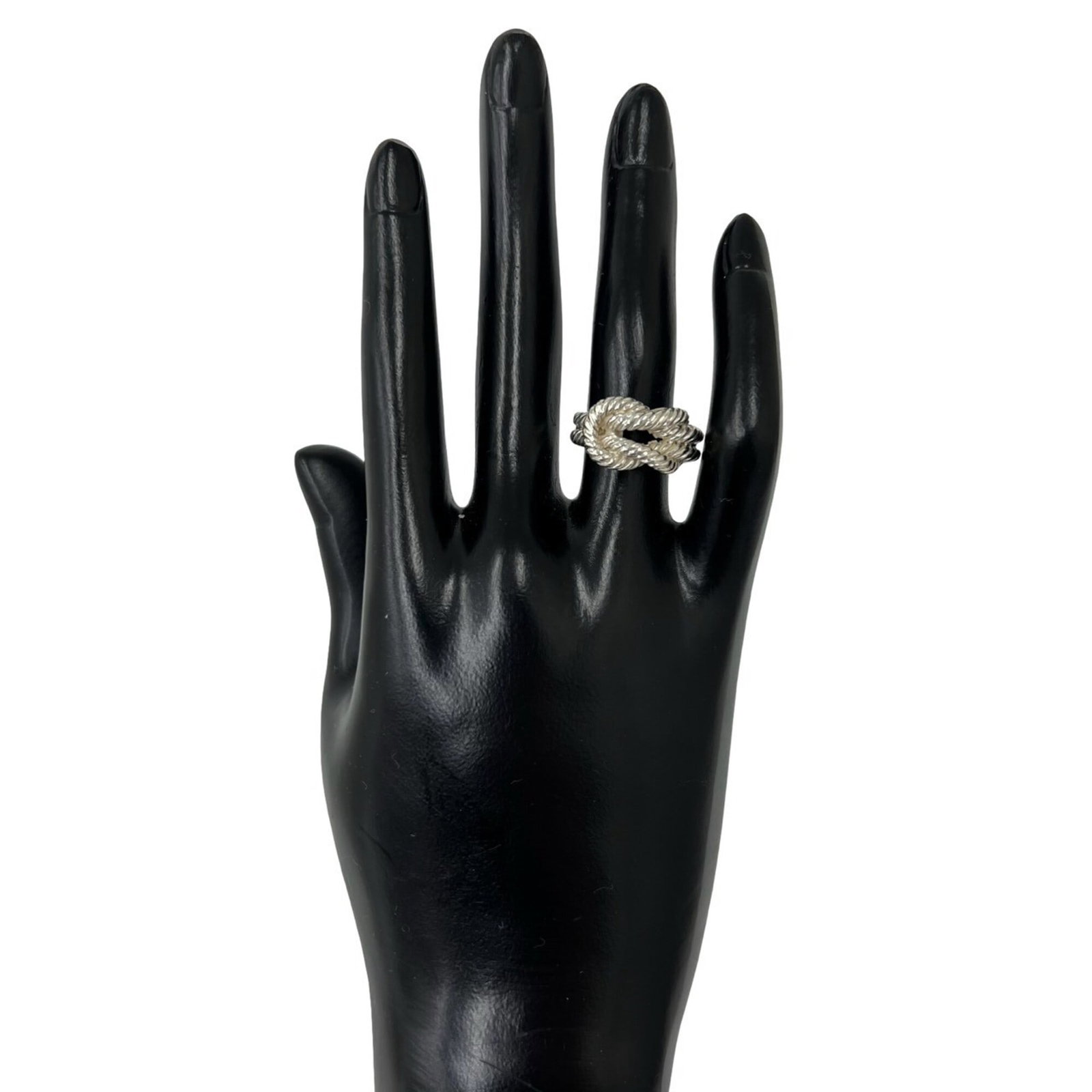 HERMES Band Ring Silver 925 - 2