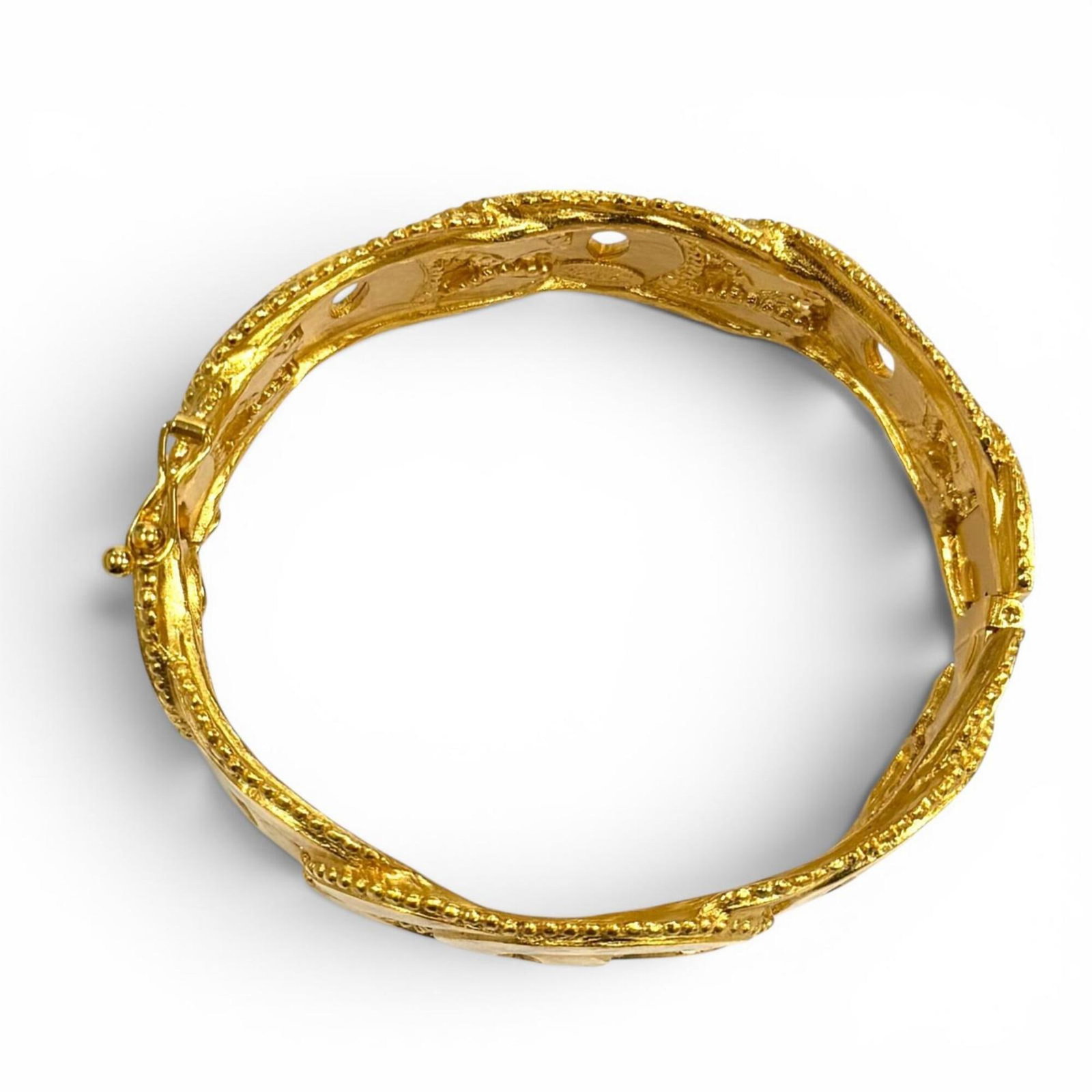 CHANEL Bangle Gold - 4