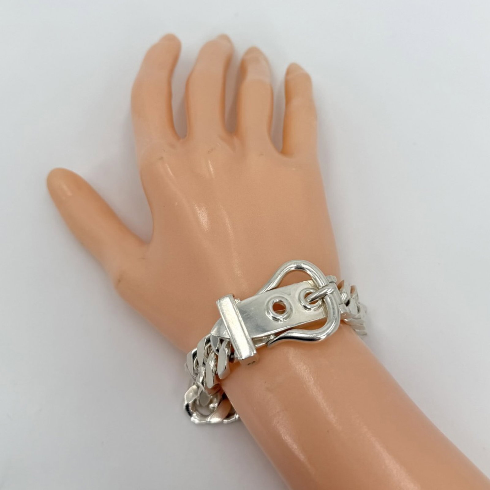 HERMES Charm Bracelet Silver 925 - 2