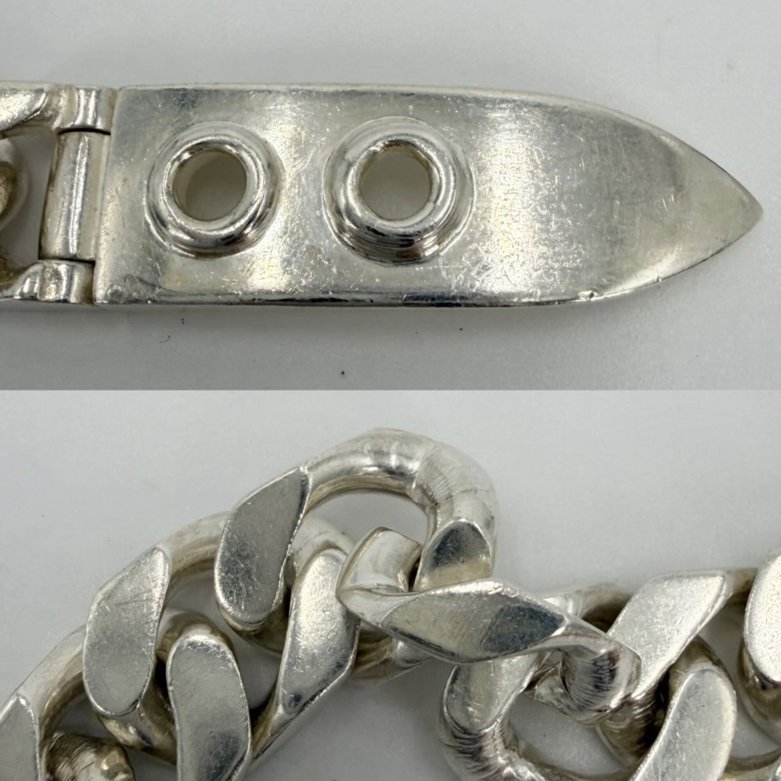 HERMES Charm Bracelet Silver 925 - 4
