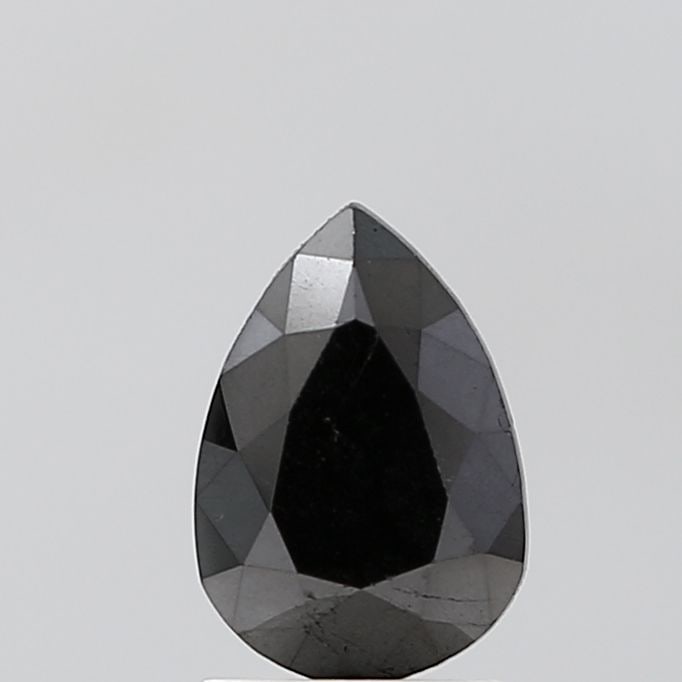 Pear 1.44ct Black VVS2 - Loose Natural Diamond: Pear 1.44ct Black VVS2 - Loose Natural Diamond 1.44ct Black VVS2 - A rare and striking natural diamond, this loose gemstone boasts an EX polish and symmetry, giving it a brilliant appearance. Its