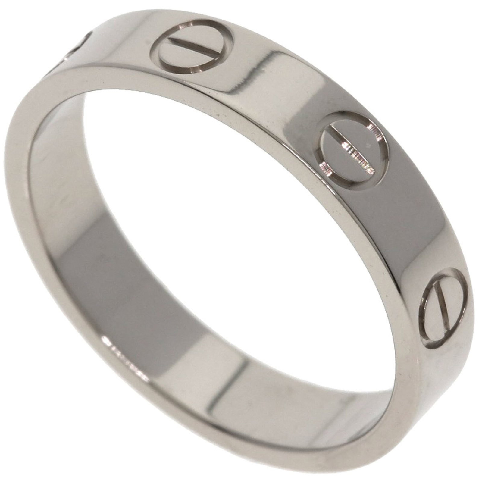 CARTIER Band Ring White Gold (18K): CARTIER Band Ring White Gold (18K) Cartier Band Ring White Gold (18K) - A stunning 18K white gold band ring from the renowned French luxury brand Cartier, featuring a sleek and sophisticated design.