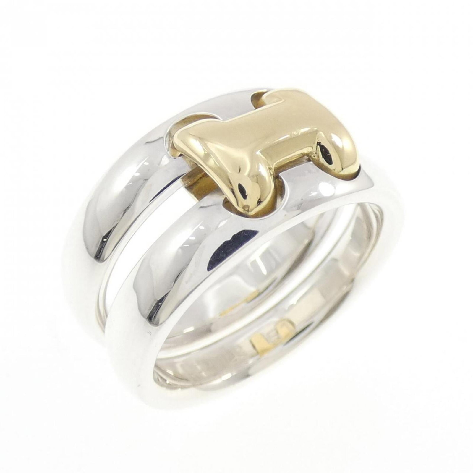 HERMES Band Ring: HERMES Band Ring The Hermes Band Ring features a sleek 9.3mm width and weighs 8.8g, making it a stylish accessory for women. Gently used with minor signs of wear, this ring bears a signature and is in