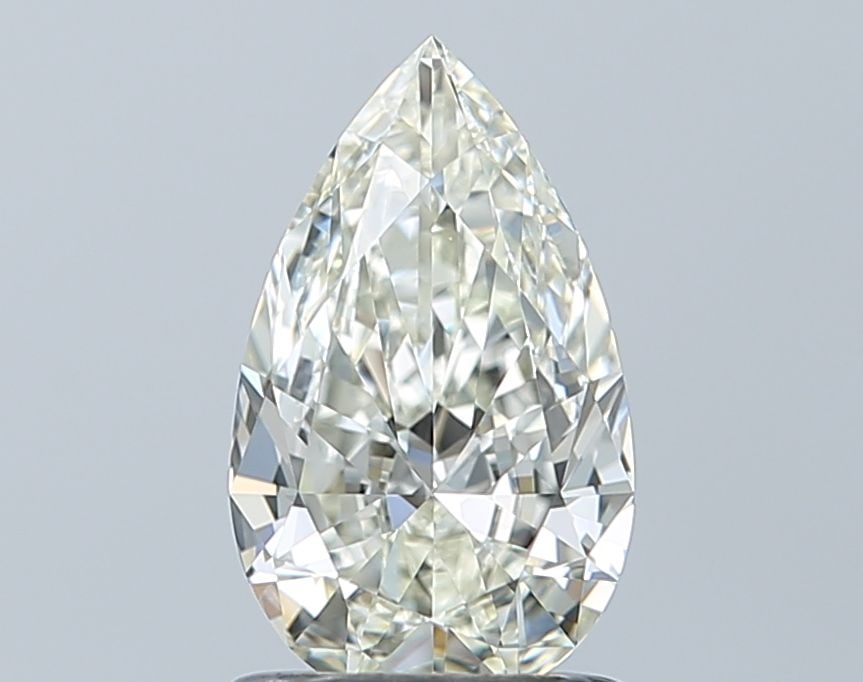 IGI Pear 1.01ct I VVS1 - Loose Natural Diamond: IGI Pear 1.01ct I VVS1 - Loose Natural Diamond 1.01ct IGI-certified I VVS1 natural diamond, boasting exceptional clarity and cut quality, is showcased in this loose natural stone. The I Clarity and