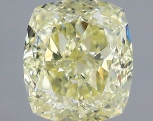 GIA Cushion Brilliant 0.52ct Fancy Light Yellow VVS1 - Loose Natural Diamond: GIA Cushion Brilliant 0.52ct Fancy Light Yellow VVS1 - Loose Natural Diamond GIA certified, this 0.52ct Fancy Light Yellow VVS1 diamond boasts exceptional clarity and color, making it a standout among
