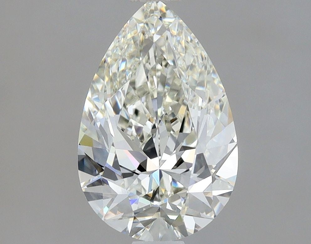 HRD Pear 1.4ct H VVS1 - Loose Natural Diamond: HRD Pear 1.4ct H VVS1 - Loose Natural Diamond 9.44L x 6.17W x 3.95H, this 1.4ct H VVS1 HRD-certified diamond boasts exceptional clarity and polish, with a high level of symmetry and a natural, loose