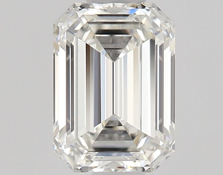 GIA Emerald 0.58ct H VVS2 - Loose Natural Diamond: GIA Emerald 0.58ct H VVS2 - Loose Natural Diamond 0.58ct GIA Emerald is a loose natural diamond with exceptional clarity and polish. Its H color and VVS2 clarity grade make it a rare and beautiful