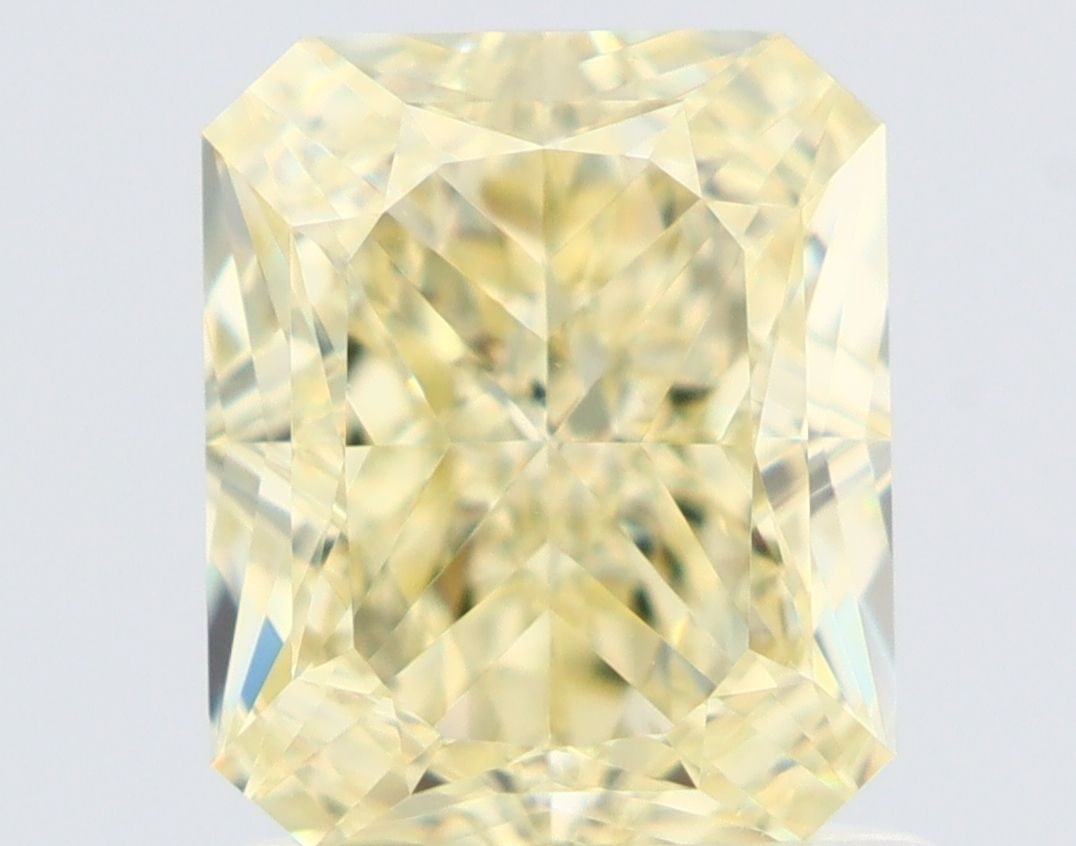 GIA Radiant 1.38ct Fancy Light Yellow VVS2 - Loose Natural Diamond (1 of 1)