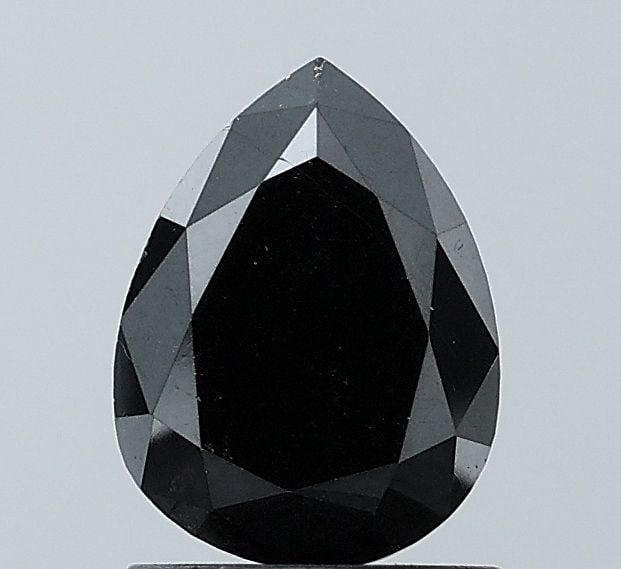 Pear 1.49ct Black VVS2 - Loose Natural Diamond: Pear 1.49ct Black VVS2 - Loose Natural Diamond 1.49ct Black VVS2 - Loose Natural Diamond, a rare and exceptional gemstone, boasts an EX polish and symmetry, giving it a flawless appearance. Certified