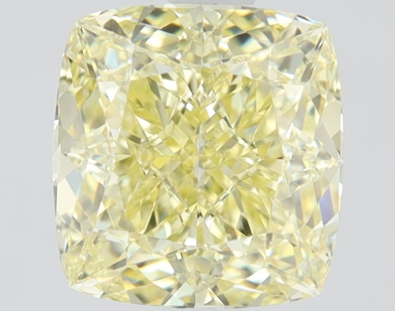GIA Cushion Brilliant 1.06ct Fancy Yellow IF - Loose Natural Diamond: GIA Cushion Brilliant 1.06ct Fancy Yellow IF - Loose Natural Diamond GIA-certified, this 1.06ct Fancy Yellow IF diamond boasts exceptional clarity and polish, with a vibrant yellow hue that shines in