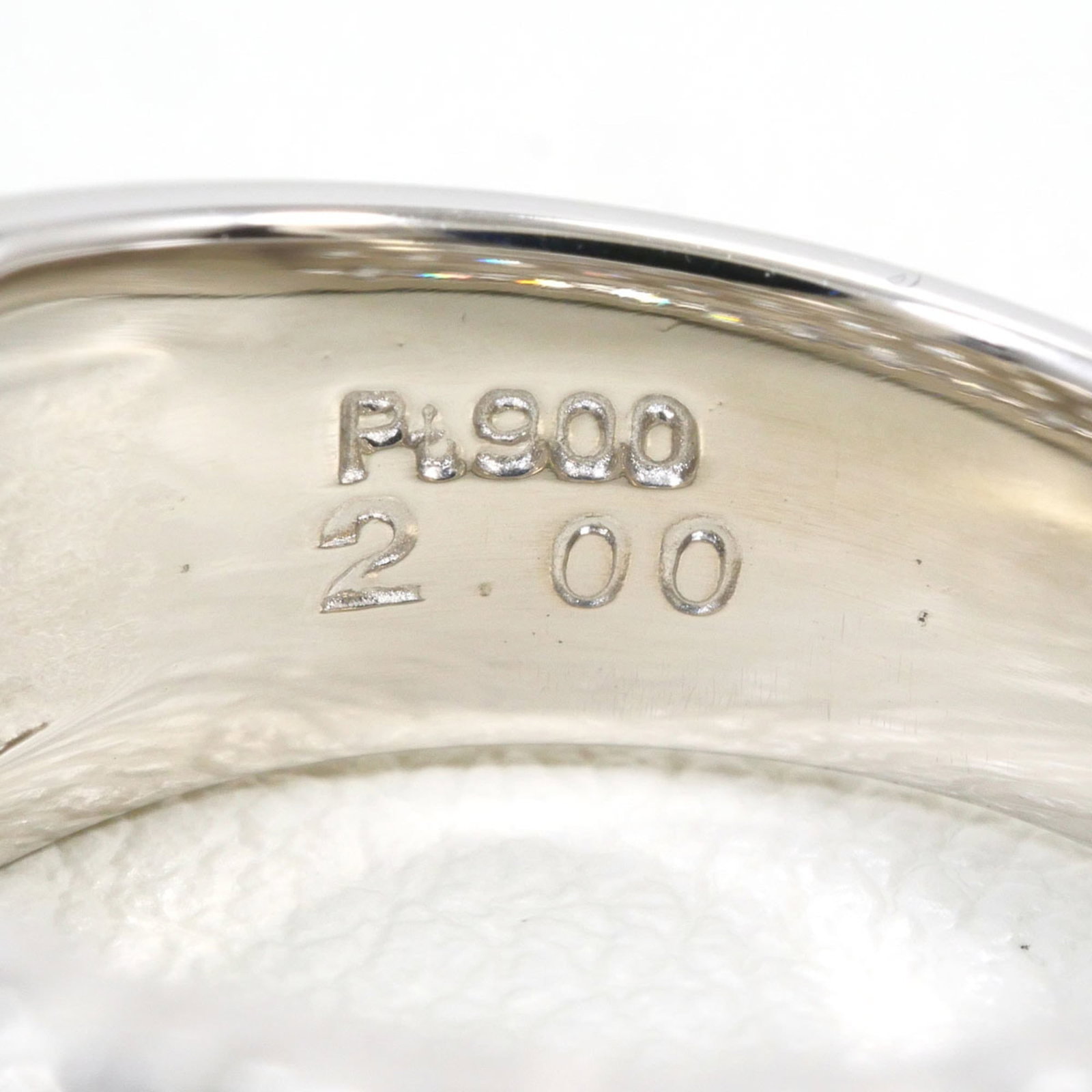 Band Ring Platinum 900 - 5