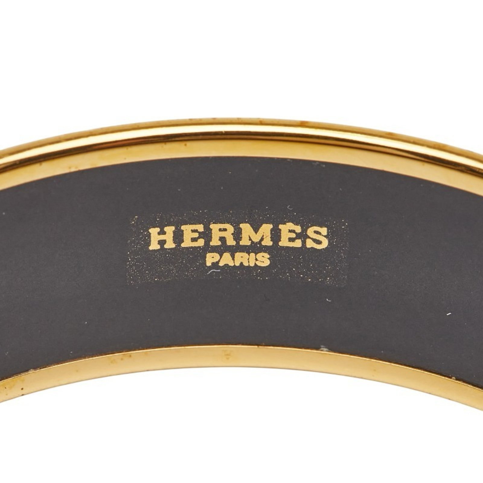 HERMES Bangle Black Gold - 4