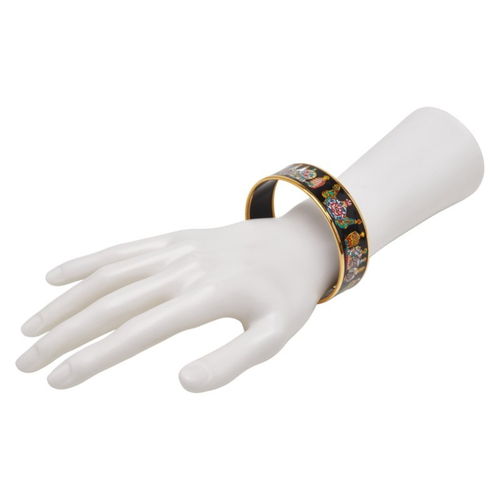 HERMES Bangle Black Gold - 6
