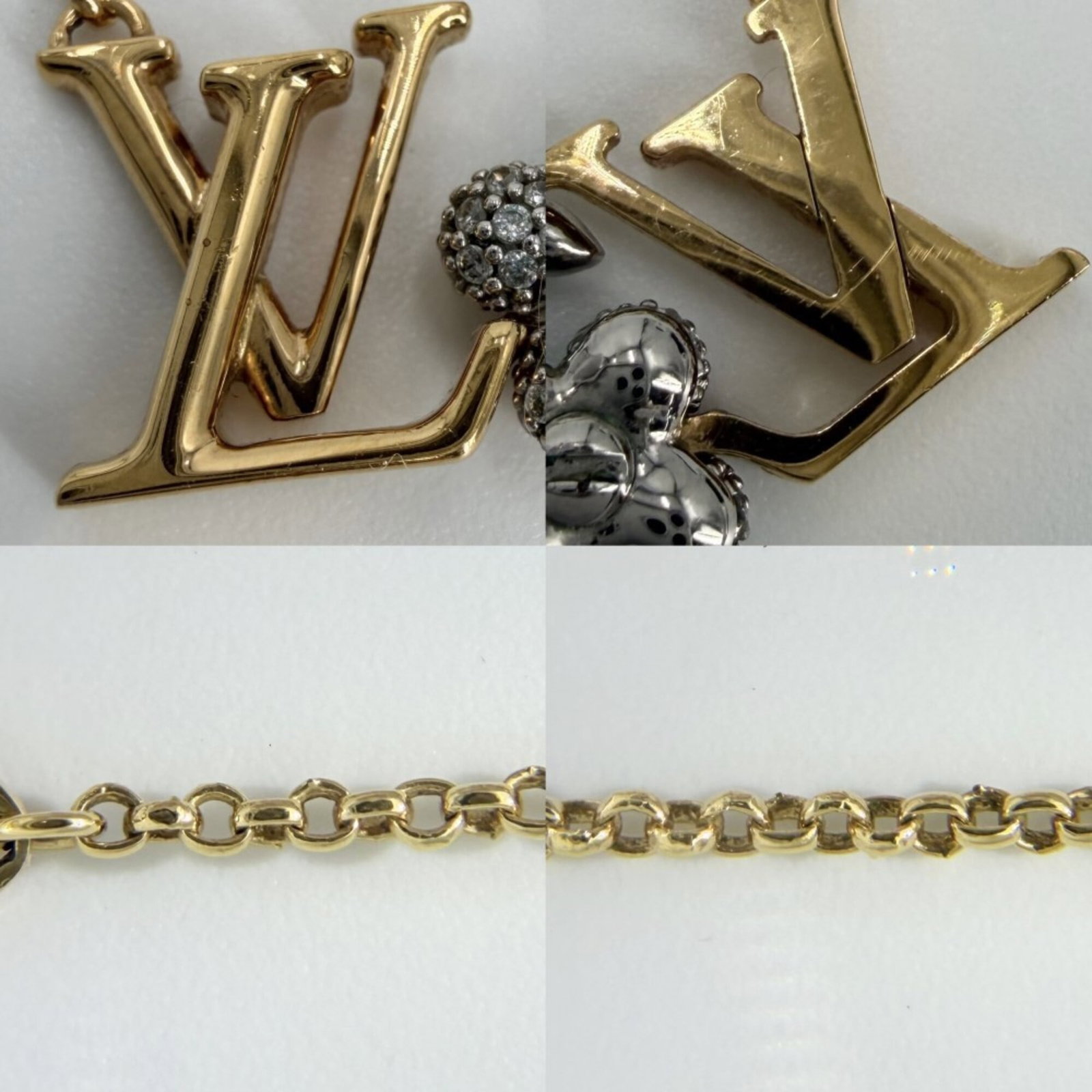 LOUIS VUITTON Gold Silver - 6