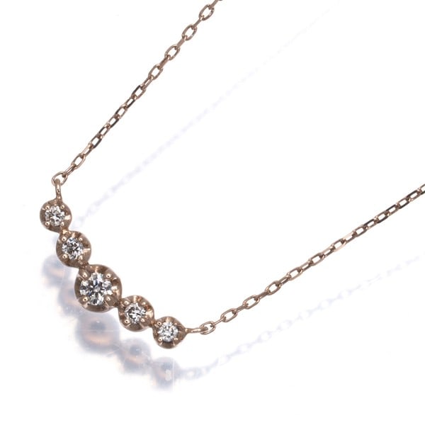Necklace Diamond 10K 416 Rose Gold: Necklace Diamond 10K 416 Rose Gold 10k Rose Gold Diamond Pendant Necklace. This 10k rose gold necklace features a 2.8 x 11.4mm diamond pendant, set in a high-quality 10k / 416 rose gold chain with a