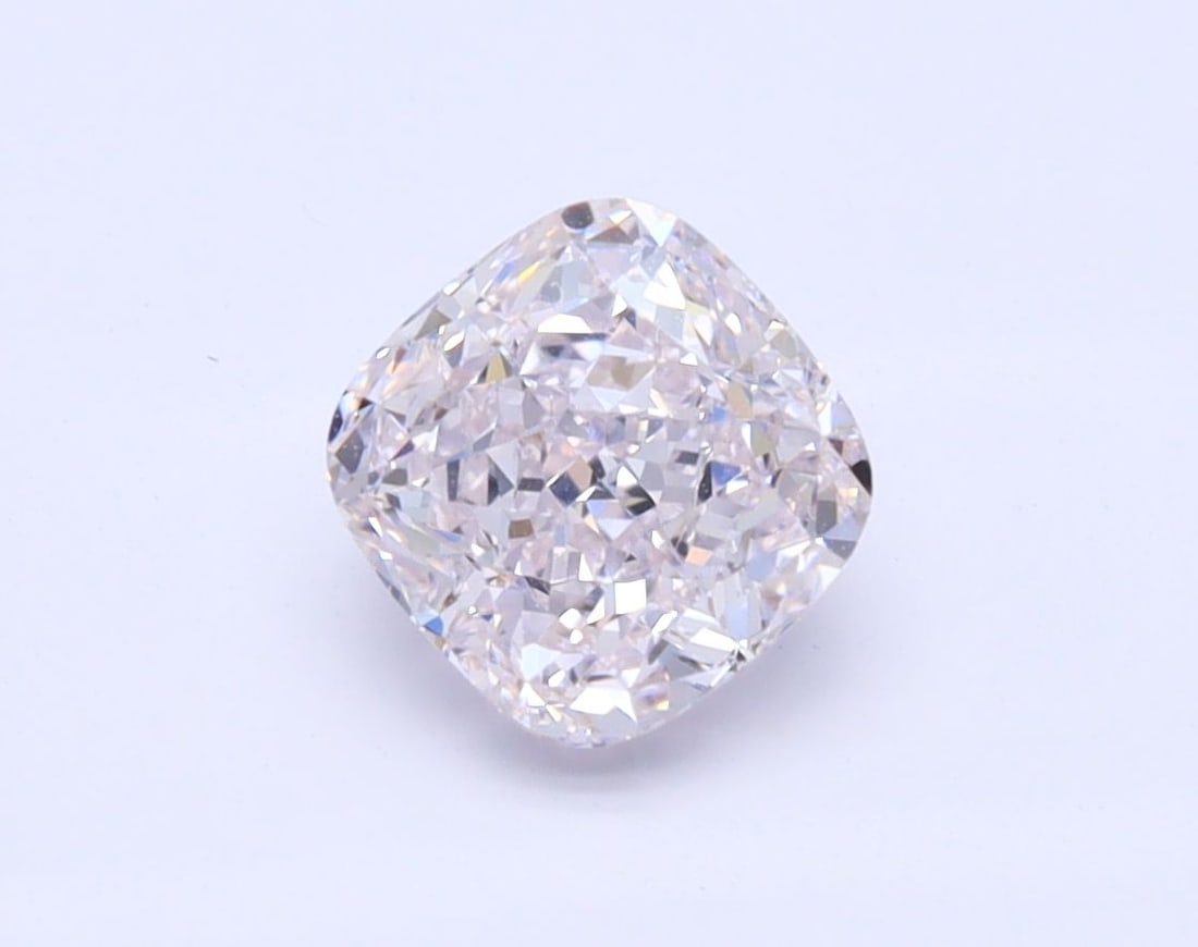 GIA Cushion Brilliant 1.01ct Light Pink IF - Loose Natural Diamond: GIA Cushion Brilliant 1.01ct Light Pink IF - Loose Natural Diamond GIA certified Light Pink IF diamond, a cushion brilliant cut of 1.01ct, boasts exceptional clarity and polish. Measuring 5.6L x