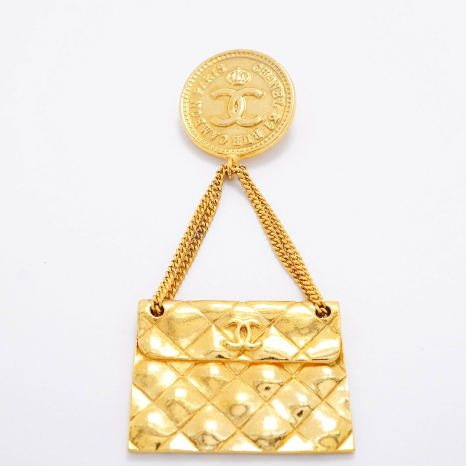 CHANEL Brooch Gold Plating - 2