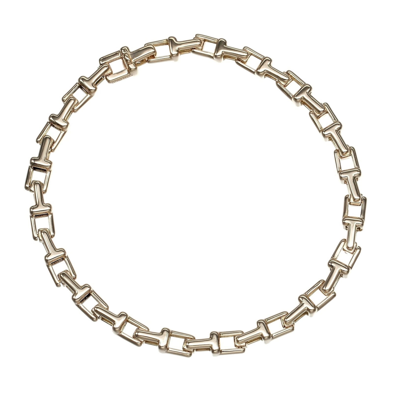 TIFFANY Charm Bracelet Pink Gold (18K): TIFFANY Charm Bracelet Pink Gold (18K) Pink gold (18K) charm bracelet from Tiffany, featuring a delicate 16.3cm / 6.41'' length, in excellent condition with only the faintest traces of wear. This