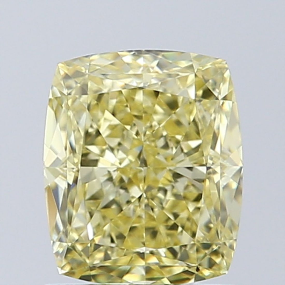 GIA Cushion Brilliant 1.2ct Fancy Intense Yellow VVS2 - Loose Natural Diamond: GIA Cushion Brilliant 1.2ct Fancy Intense Yellow VVS2 - Loose Natural Diamond GIA-certified, this 1.2ct Fancy Intense Yellow VVS2 diamond boasts exceptional clarity and color, with EX polish and