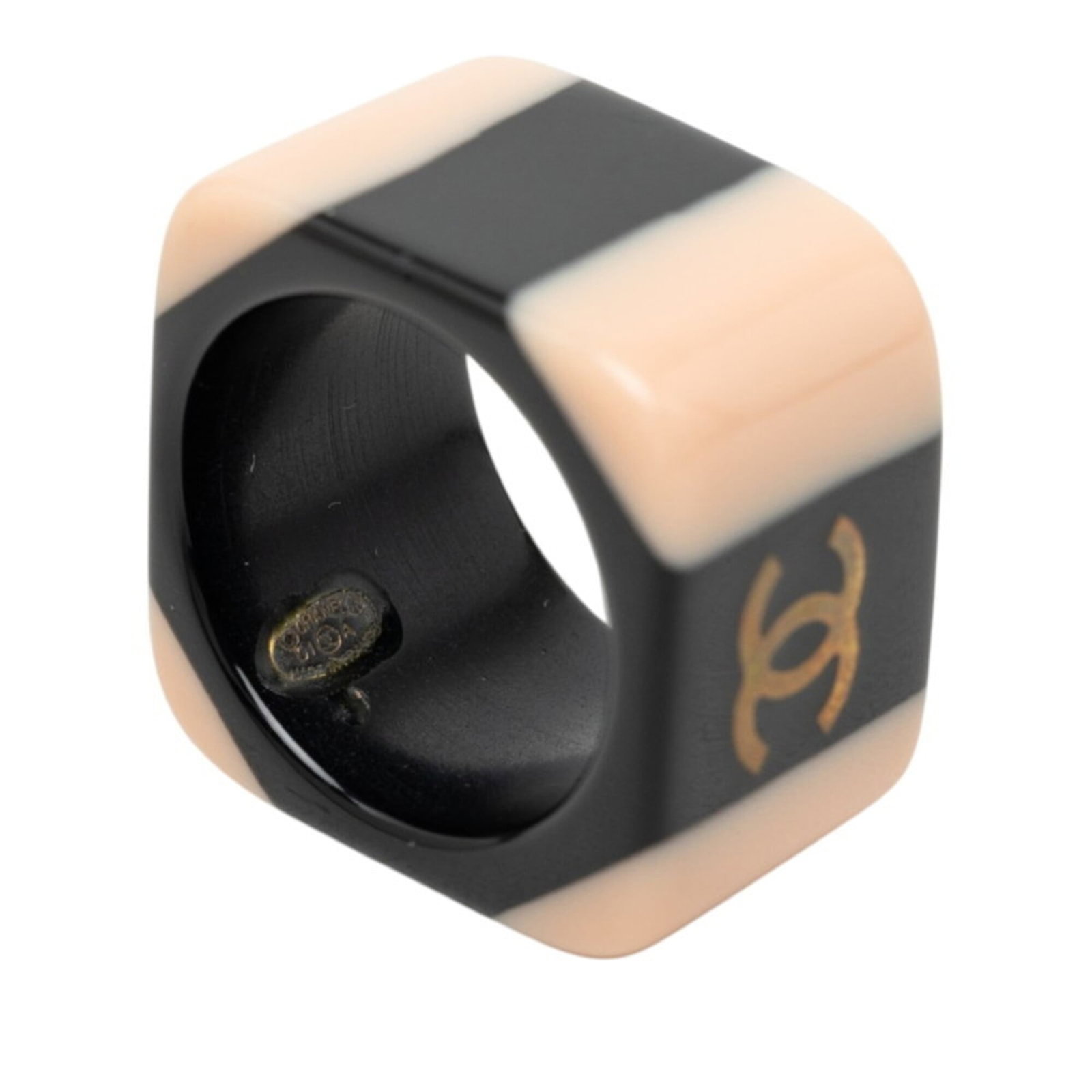 CHANEL Band Ring Plastic - 4