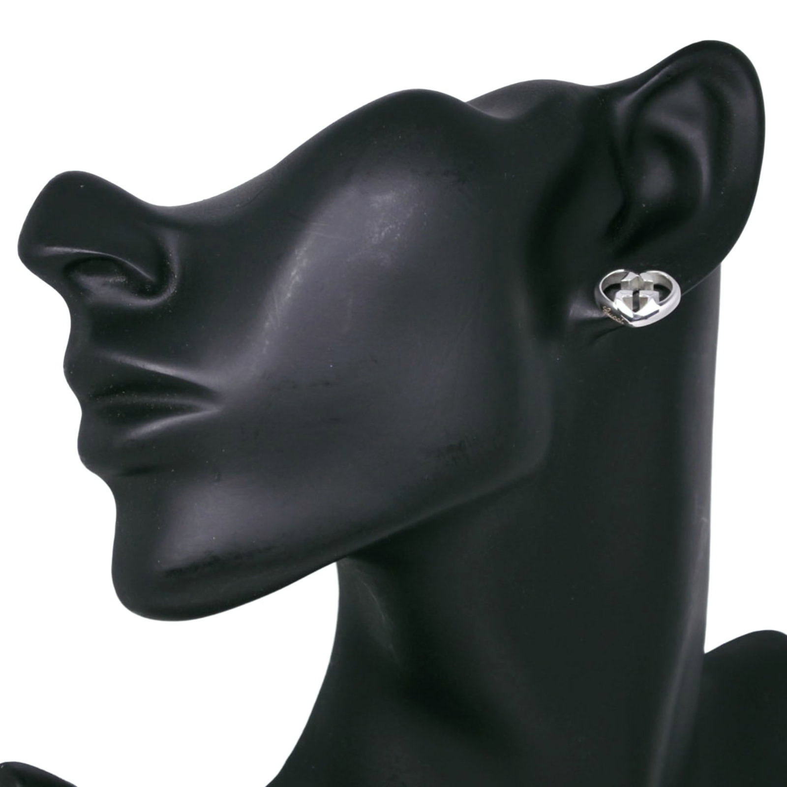 GUCCI Stud Earrings Silver 925 - 2