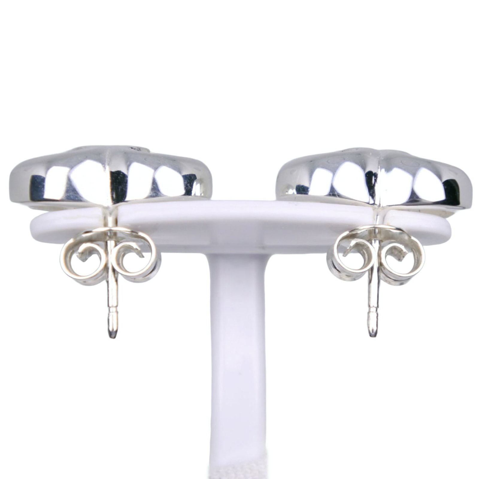GUCCI Stud Earrings Silver 925 - 3